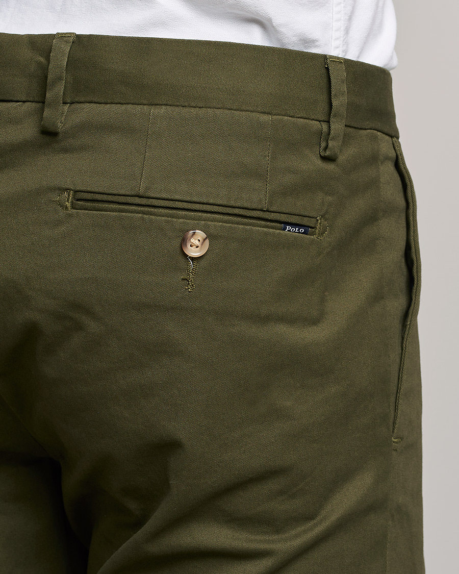 Hombres | Pantalones | Polo Ralph Lauren | Slim Fit Stretch Chinos Armadillo Green