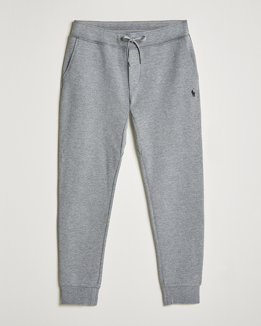 Hombres | Pantalones | Polo Ralph Lauren | Double Knit Sweatpants Classic Grey Heather