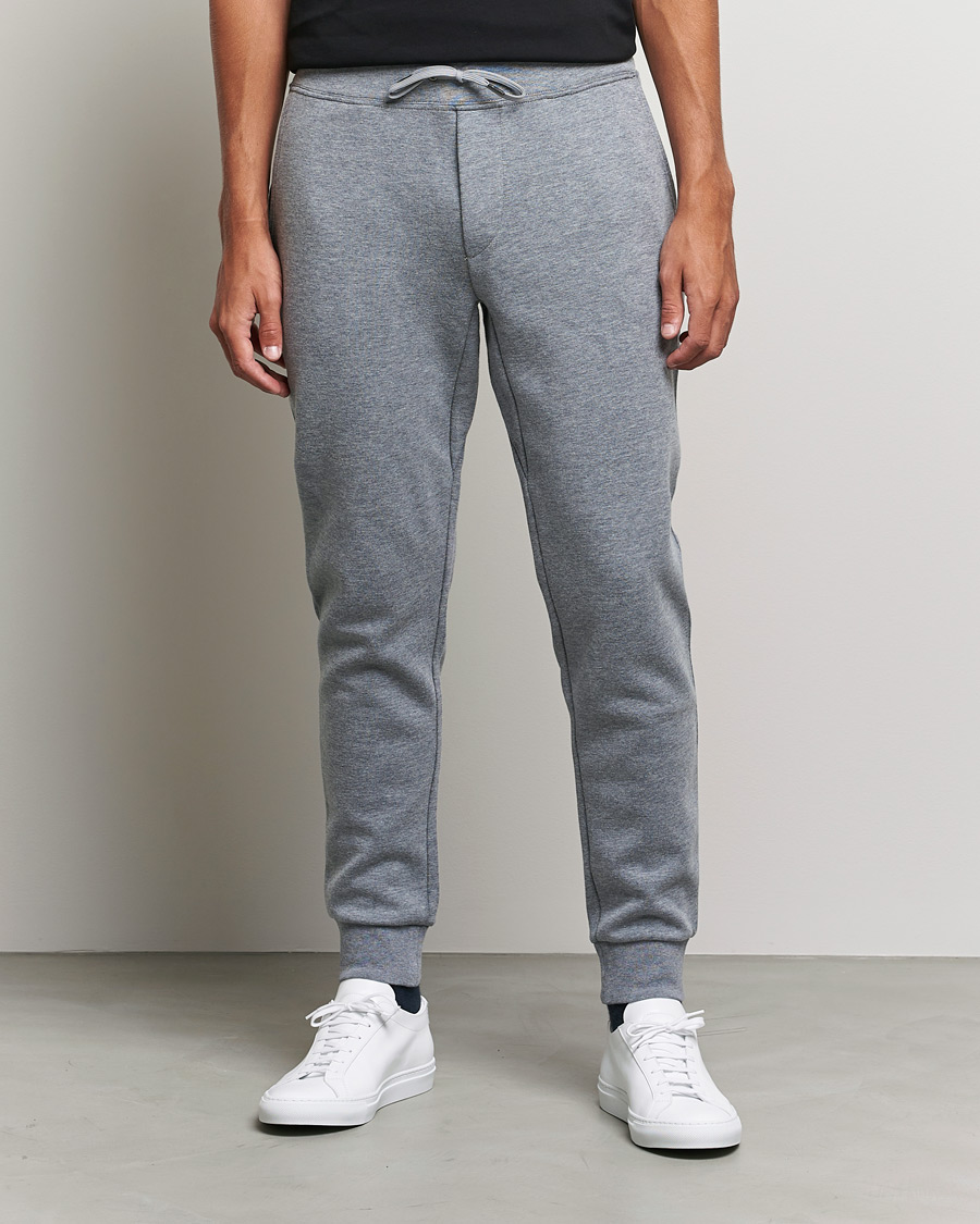Hombres | Pantalones | Polo Ralph Lauren | Double Knit Sweatpants Classic Grey Heather