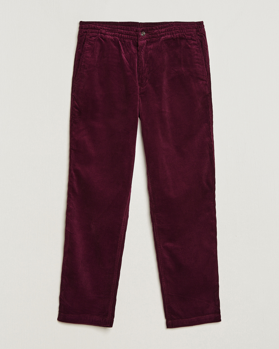 Hombres | Pantalones | Polo Ralph Lauren | Prepster Corduroy Drawstring Pants Ruby