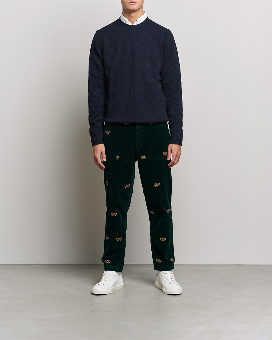 Hombres | Pantalones | Polo Ralph Lauren | Prepster Corduroy Printed Fox Pants College Green