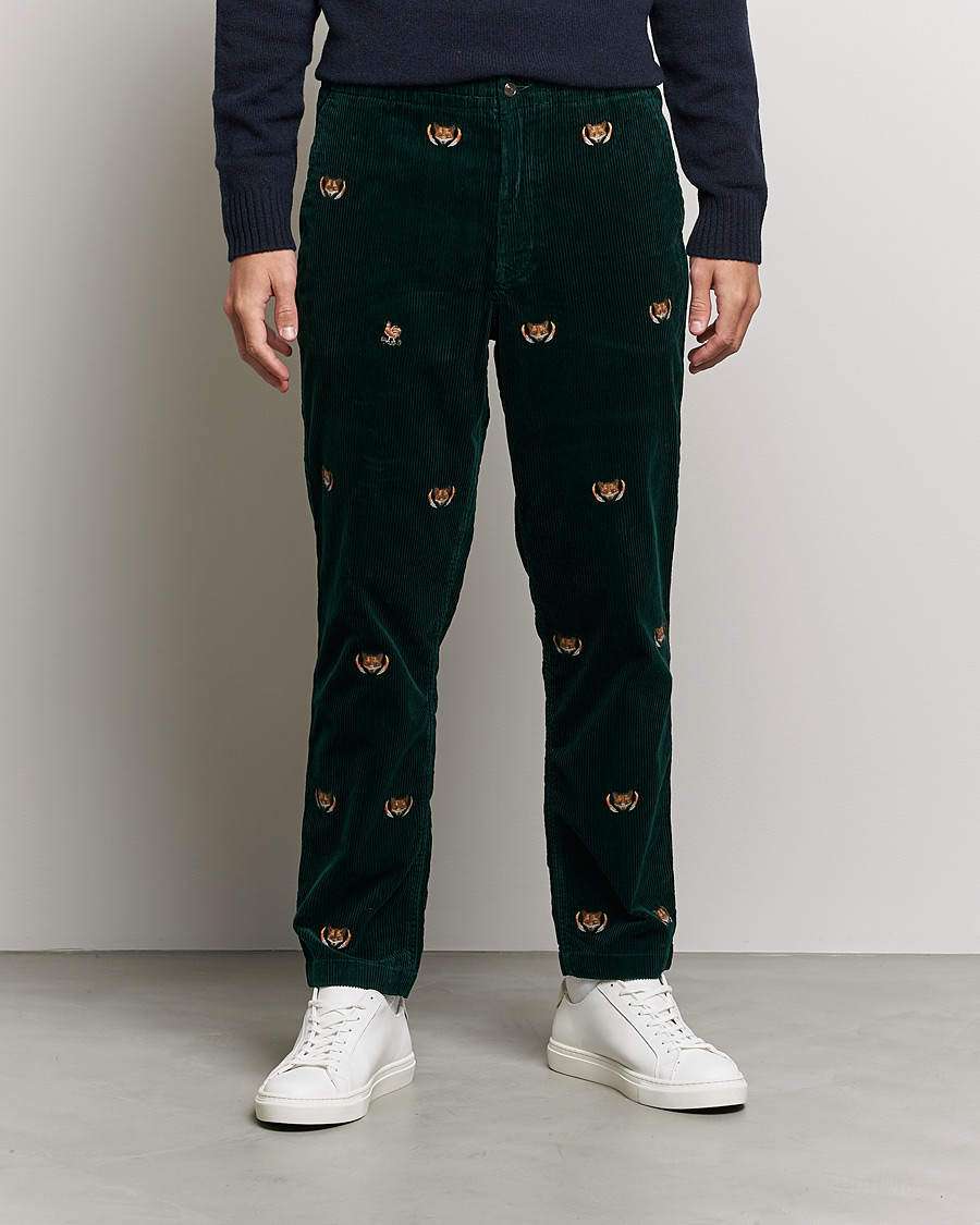 Hombres | Pantalones | Polo Ralph Lauren | Prepster Corduroy Printed Fox Pants College Green