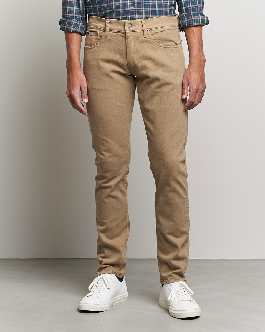 Hombres |  | Polo Ralph Lauren | Sullivan Slim Fit Stretch 5-Pocket Pants Khaki Hill