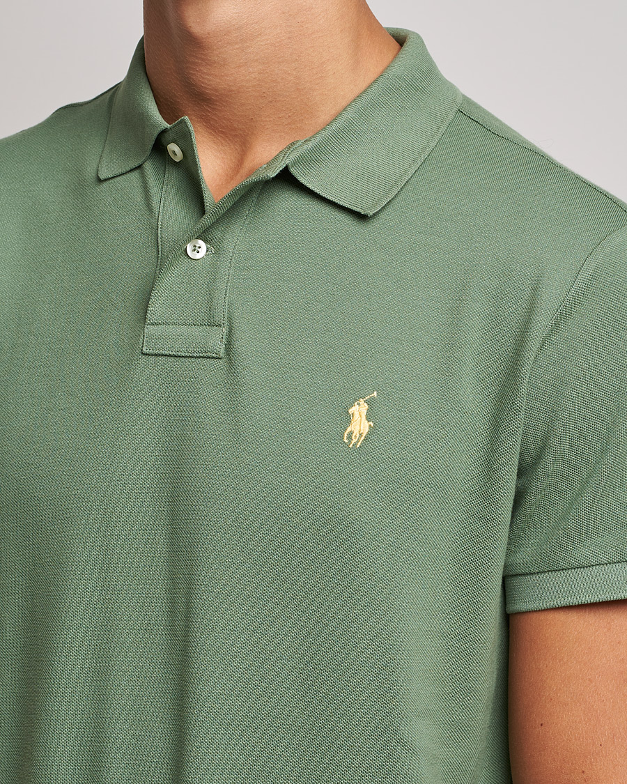 Hombres | Polos | Polo Ralph Lauren | Custom Slim Fit Polo Cargo Green