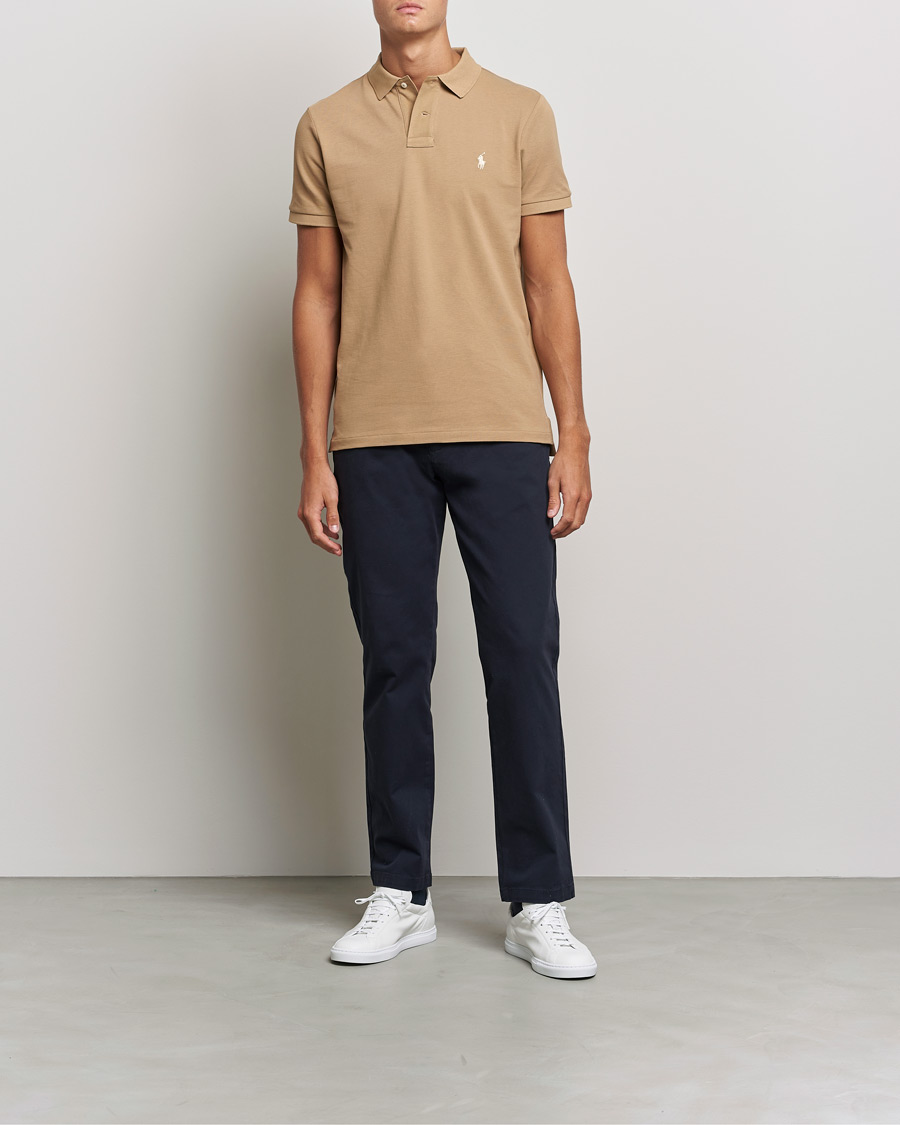 Hombres | Polos | Polo Ralph Lauren | Custom Slim Fit Polo Luxury Tan