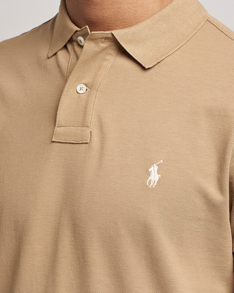 Hombres | Polos | Polo Ralph Lauren | Custom Slim Fit Polo Luxury Tan