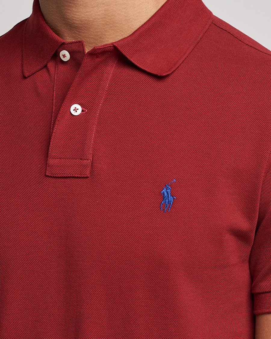 Hombres | Polos | Polo Ralph Lauren | Custom Slim Fit Polo Holiday Red
