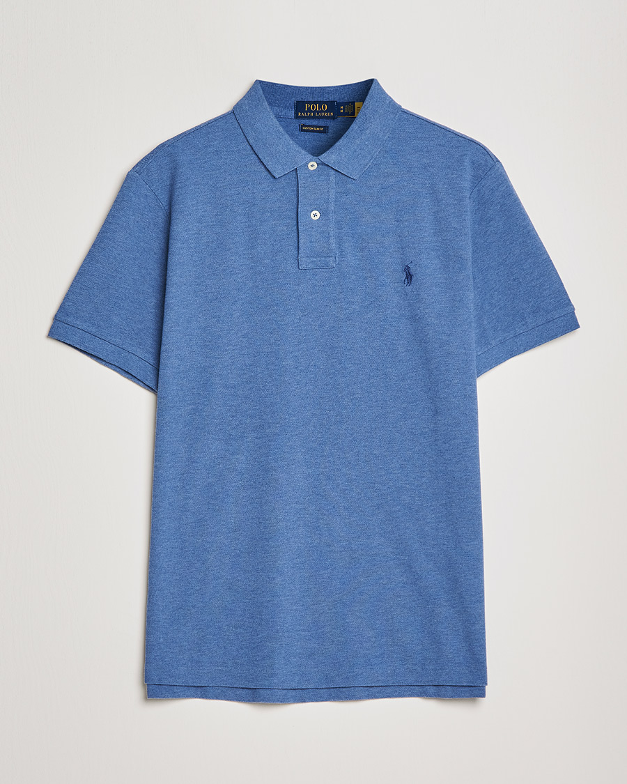 Hombres | Polos | Polo Ralph Lauren | Custom Slim Fit Polo Bedford Heather