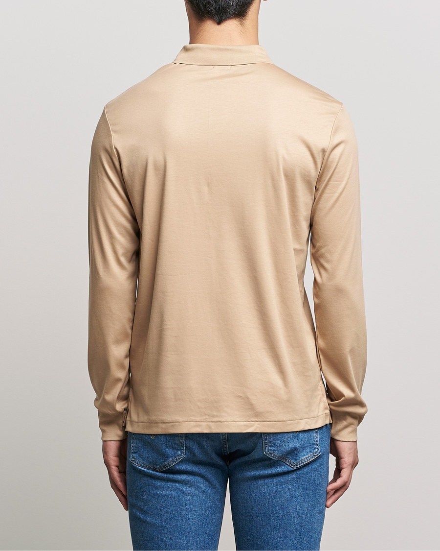 Hombres | Jerséis y prendas de punto | Polo Ralph Lauren | Luxury Pima Cotton Long Sleeve Polo Vintage Khaki