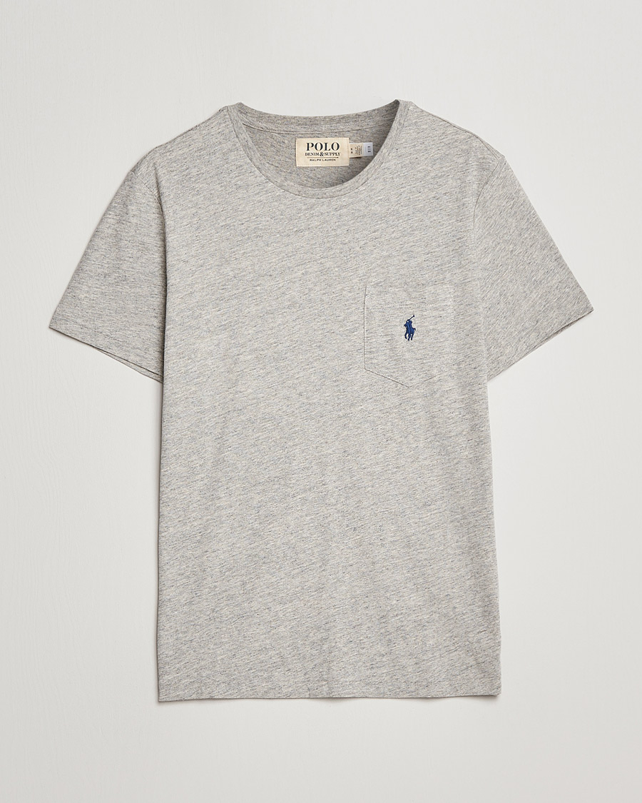 Hombres | Camisetas | Polo Ralph Lauren | Slub Jersey Crew Neck Tee Loft Heather