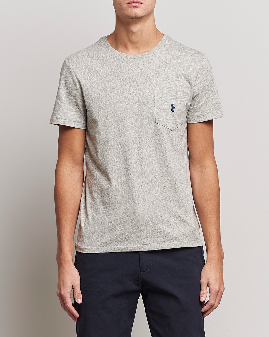 Hombres | Camisetas | Polo Ralph Lauren | Slub Jersey Crew Neck Tee Loft Heather