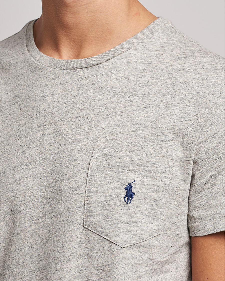 Hombres | Camisetas | Polo Ralph Lauren | Slub Jersey Crew Neck Tee Loft Heather