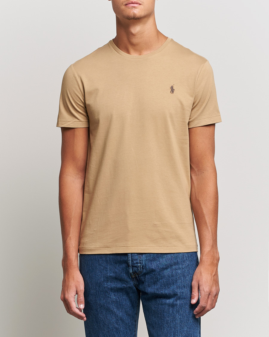 Hombres | Camisetas | Polo Ralph Lauren | Crew Neck Tee Luxury Tan