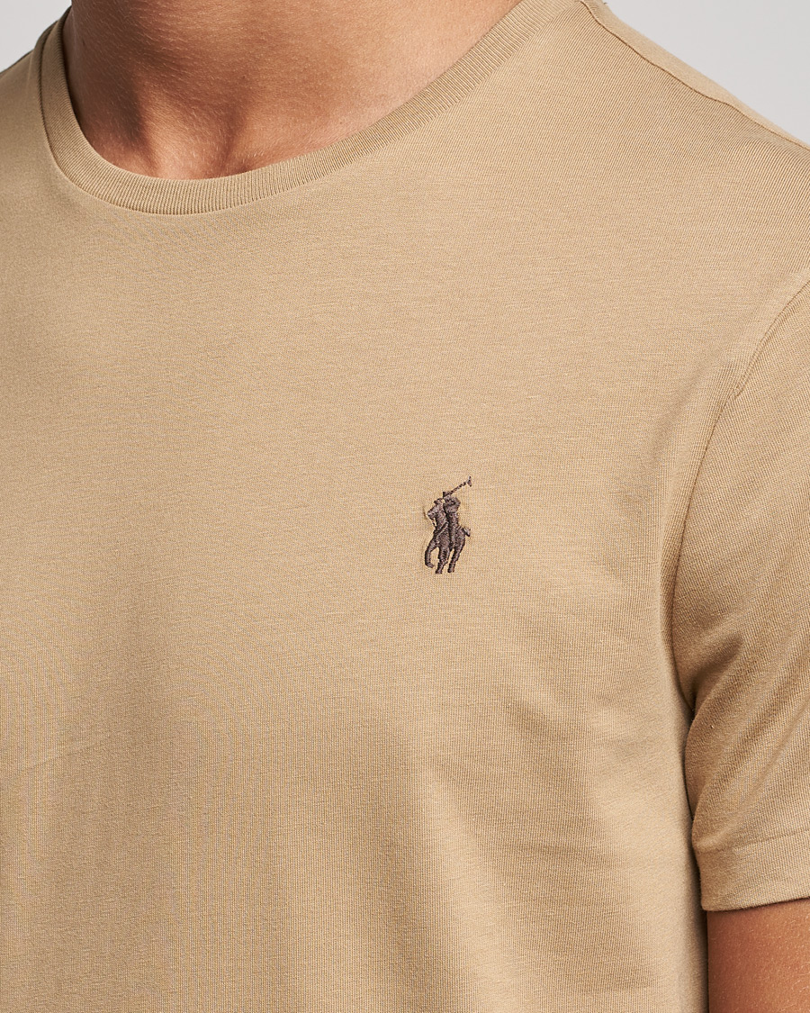 Hombres | Camisetas | Polo Ralph Lauren | Crew Neck Tee Luxury Tan