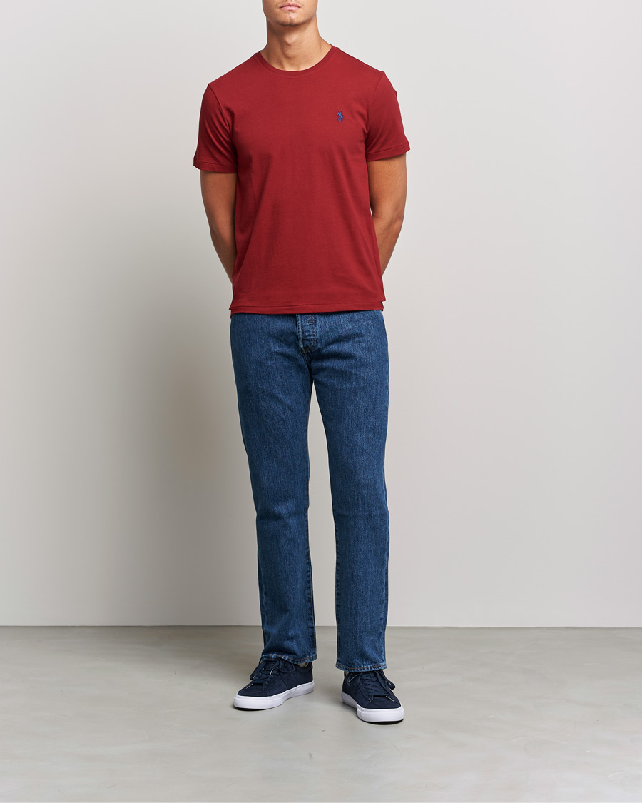 Hombres | Camisetas | Polo Ralph Lauren | Crew Neck Tee Holiday Red