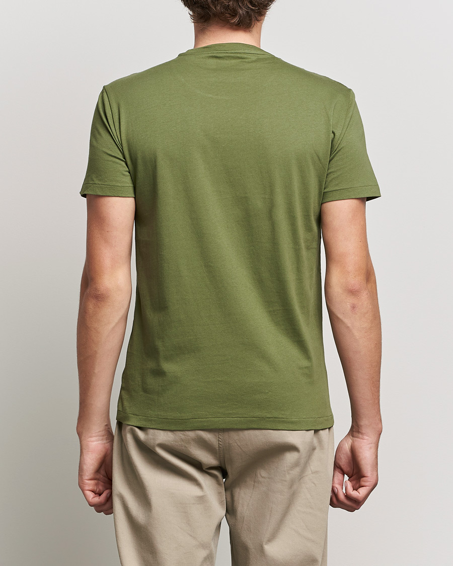 Hombres | Camisetas | Polo Ralph Lauren | Center Logo Crew Neck Tee Army Olive