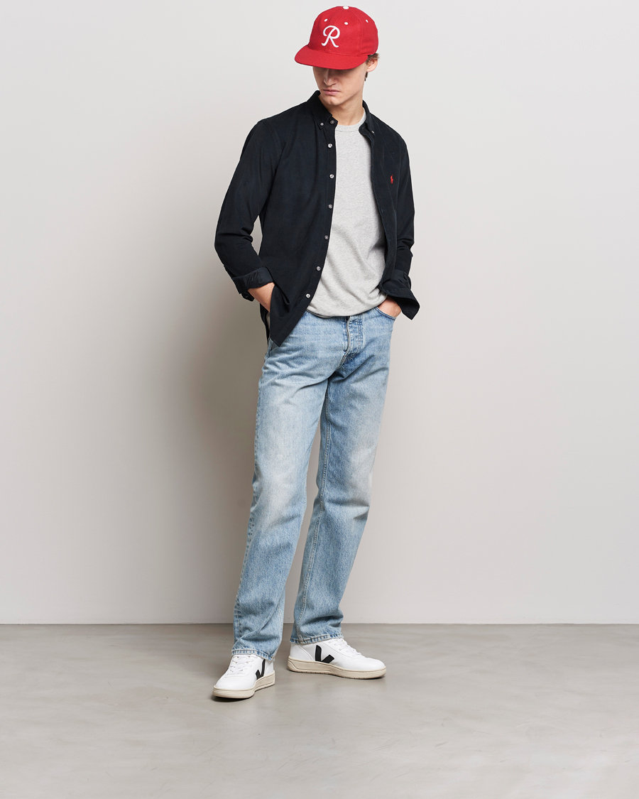 Hombres | Camisas | Polo Ralph Lauren | Slim Fit Corduroy Shirt Black