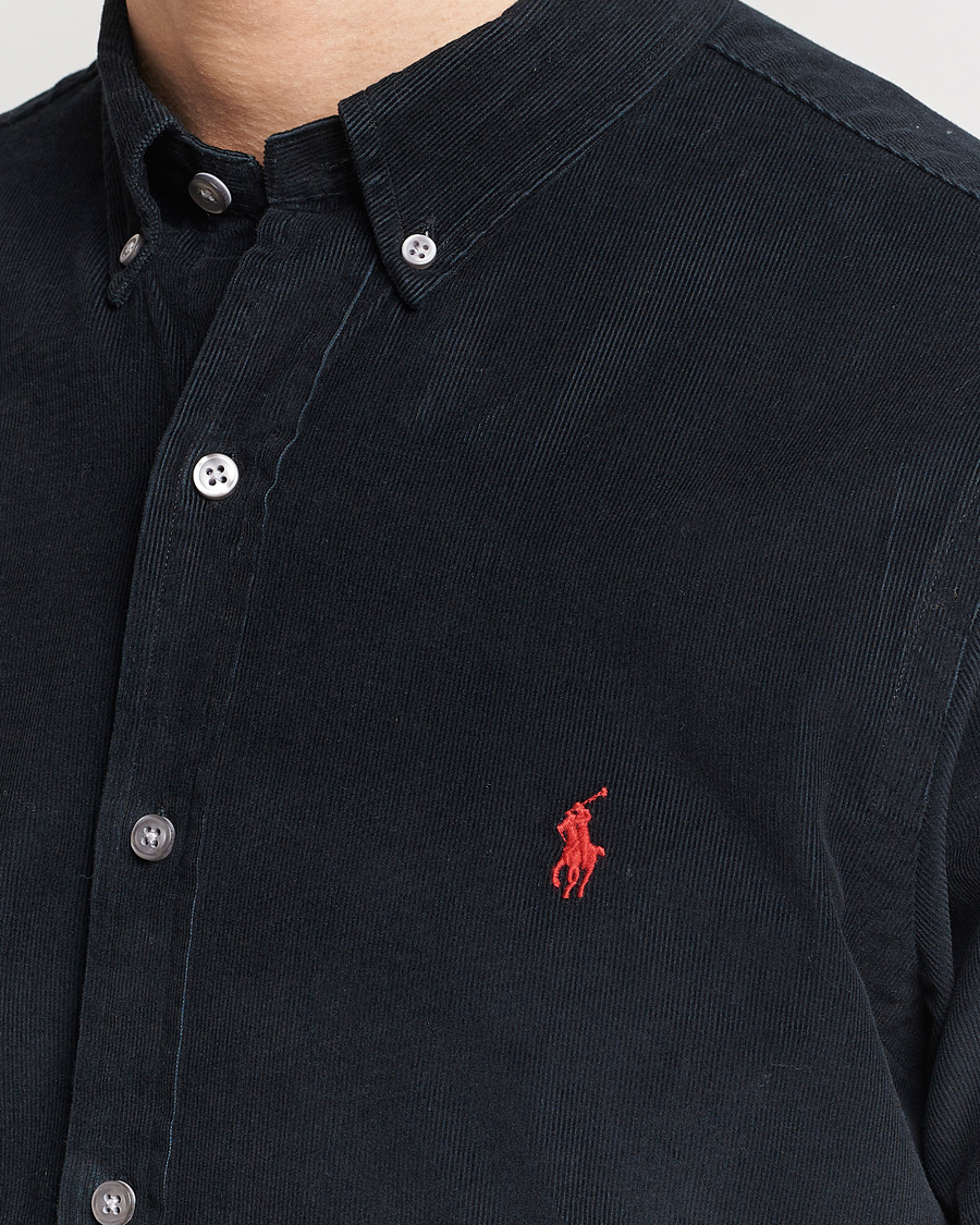 Hombres | Camisas | Polo Ralph Lauren | Slim Fit Corduroy Shirt Black