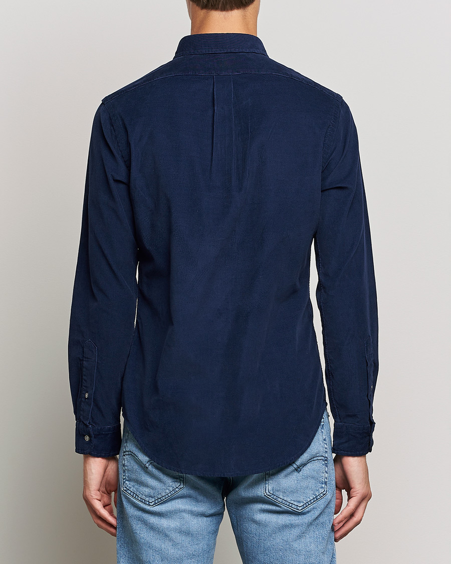 Hombres | Camisas | Polo Ralph Lauren | Slim Fit Corduroy Shirt Newport Navy