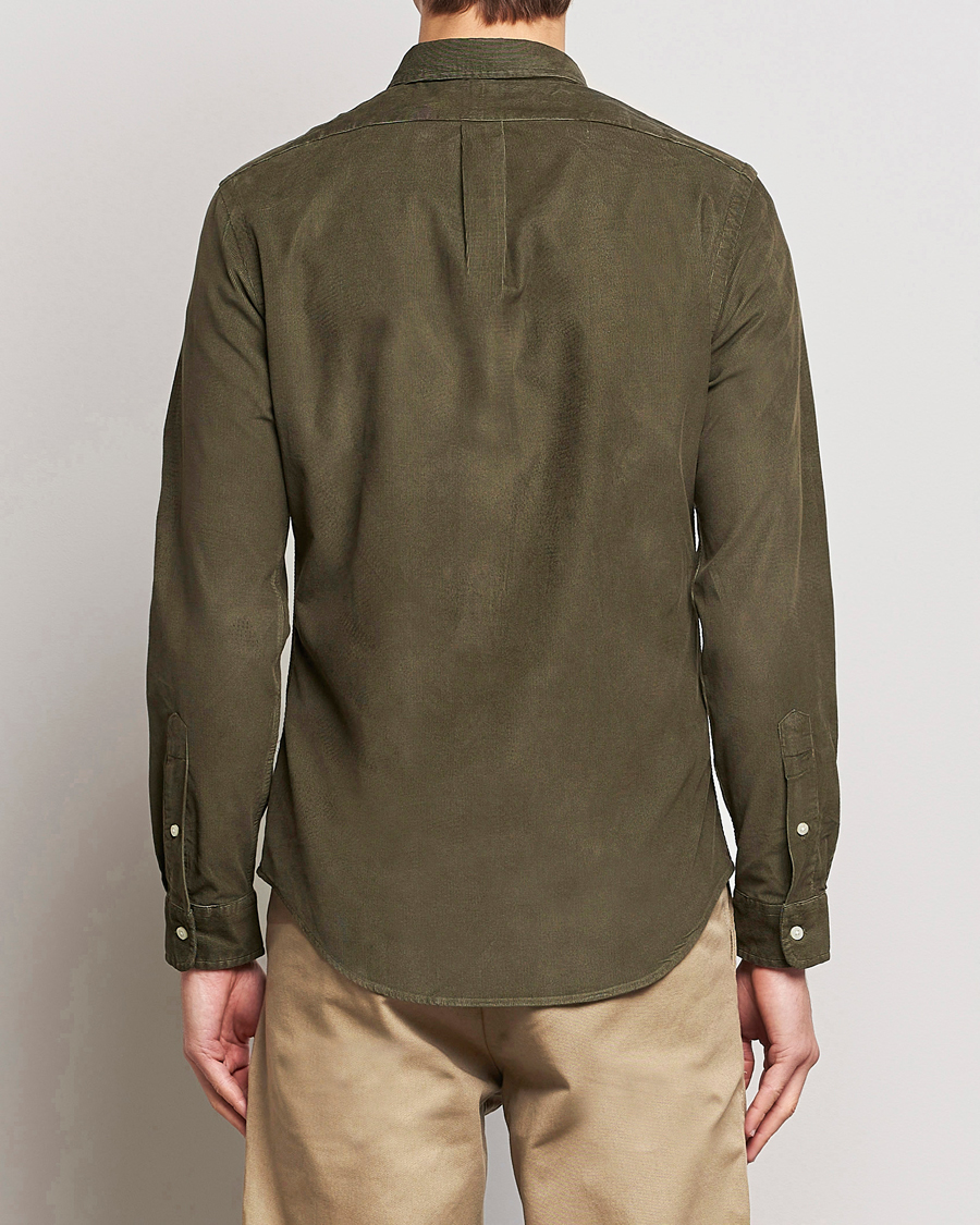 Hombres | Camisas | Polo Ralph Lauren | Slim Fit Corduroy Shirt Canopy Olive