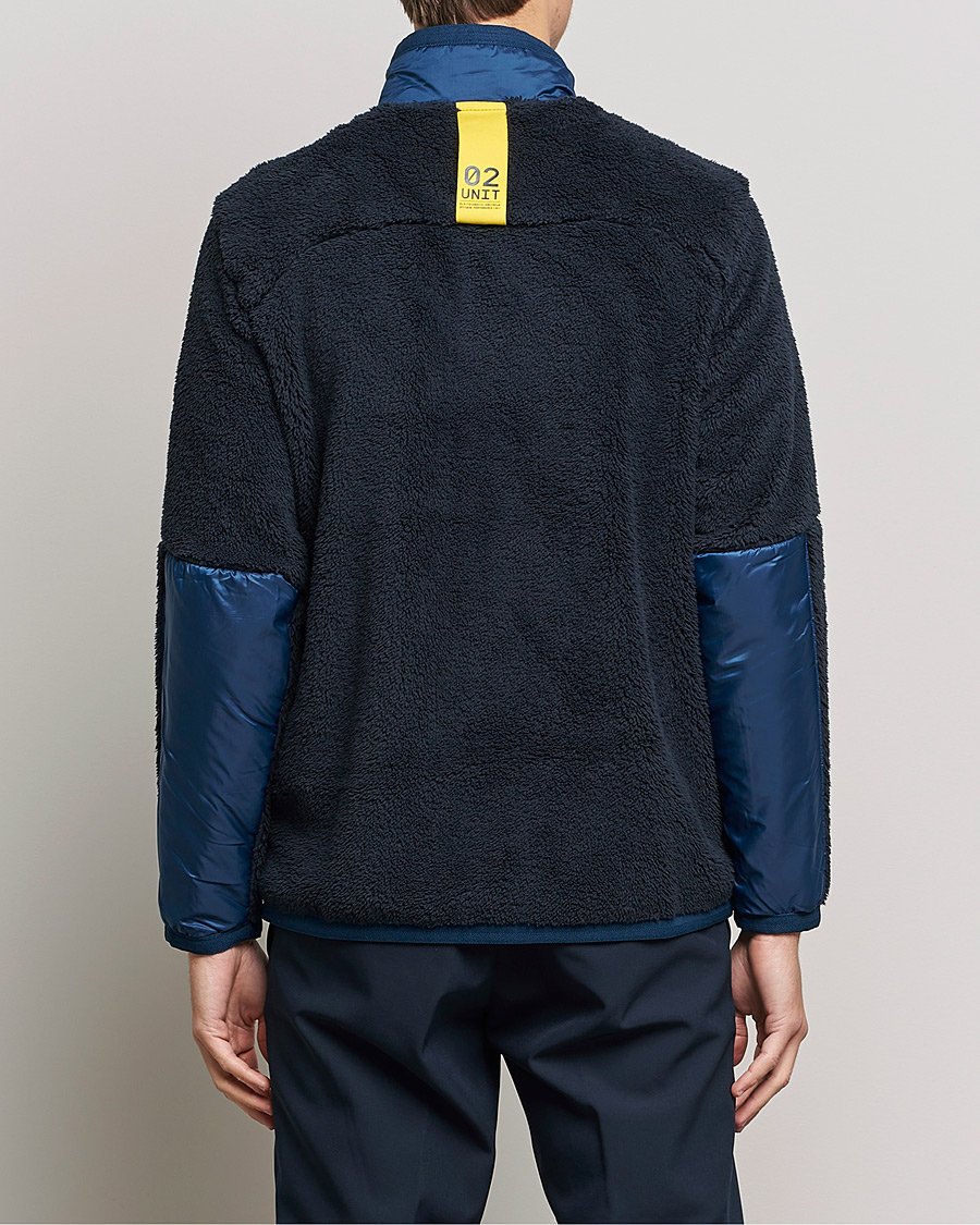 Hombres | Jerséis y prendas de punto | RLX Ralph Lauren | Hi-Pile Full Zip Sweater College Navy