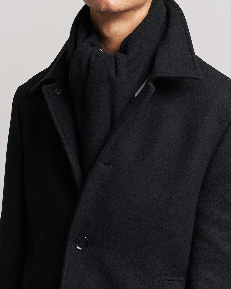 Hombres | Polo Ralph Lauren Signature Wool Scarf Black | Polo Ralph Lauren | Signature Wool Scarf Black