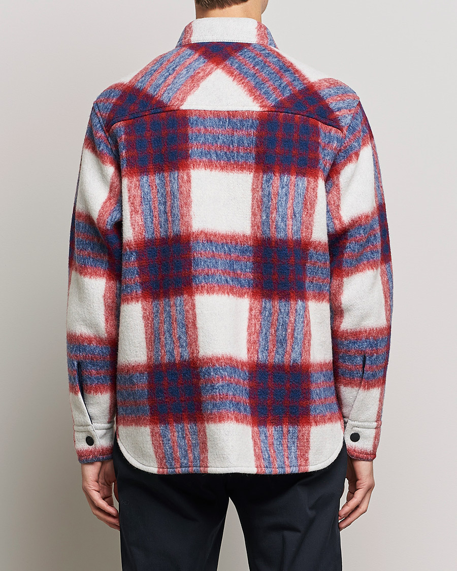 Hombres | Abrigos y chaquetas | Moncler Grenoble | Waier Padded Shirt Jacket White/Red