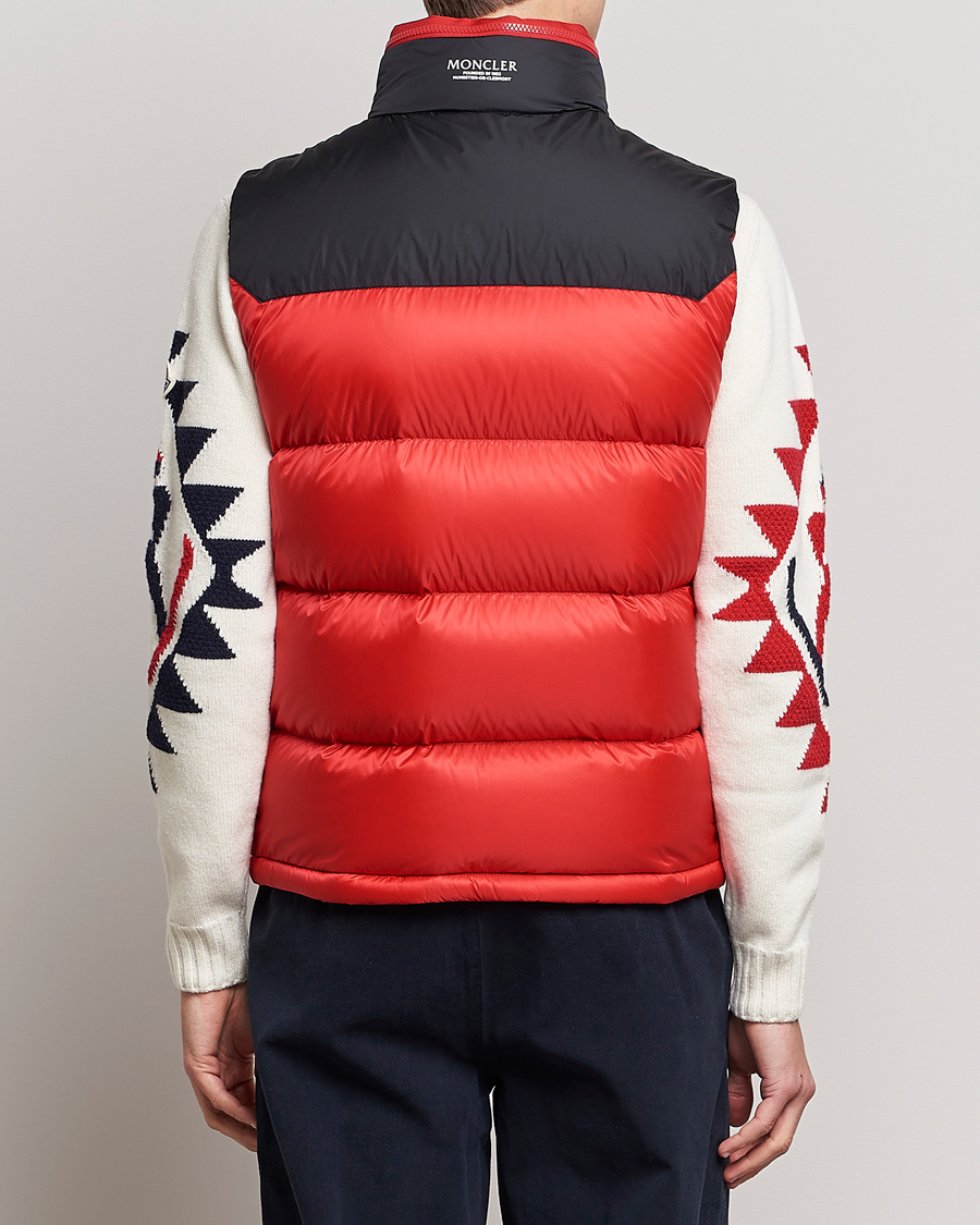 Hombres | Abrigos y chaquetas | Moncler | Ophrys Down Vest Black/Red