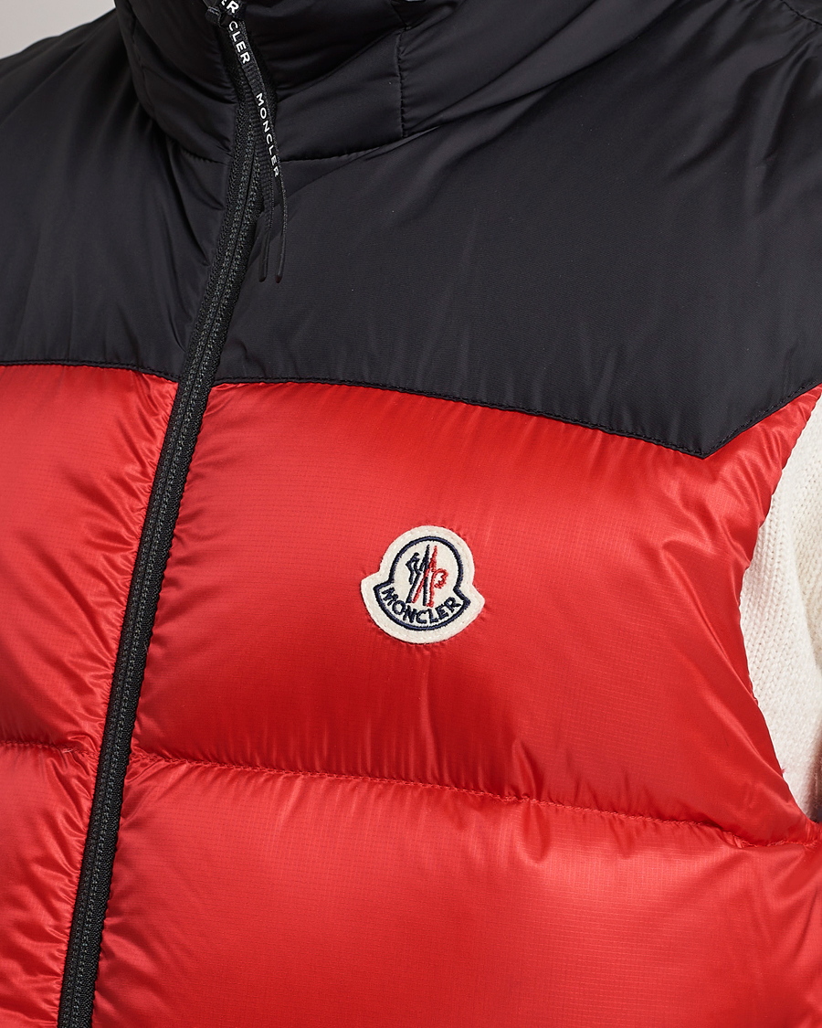Hombres | Abrigos y chaquetas | Moncler | Ophrys Down Vest Black/Red