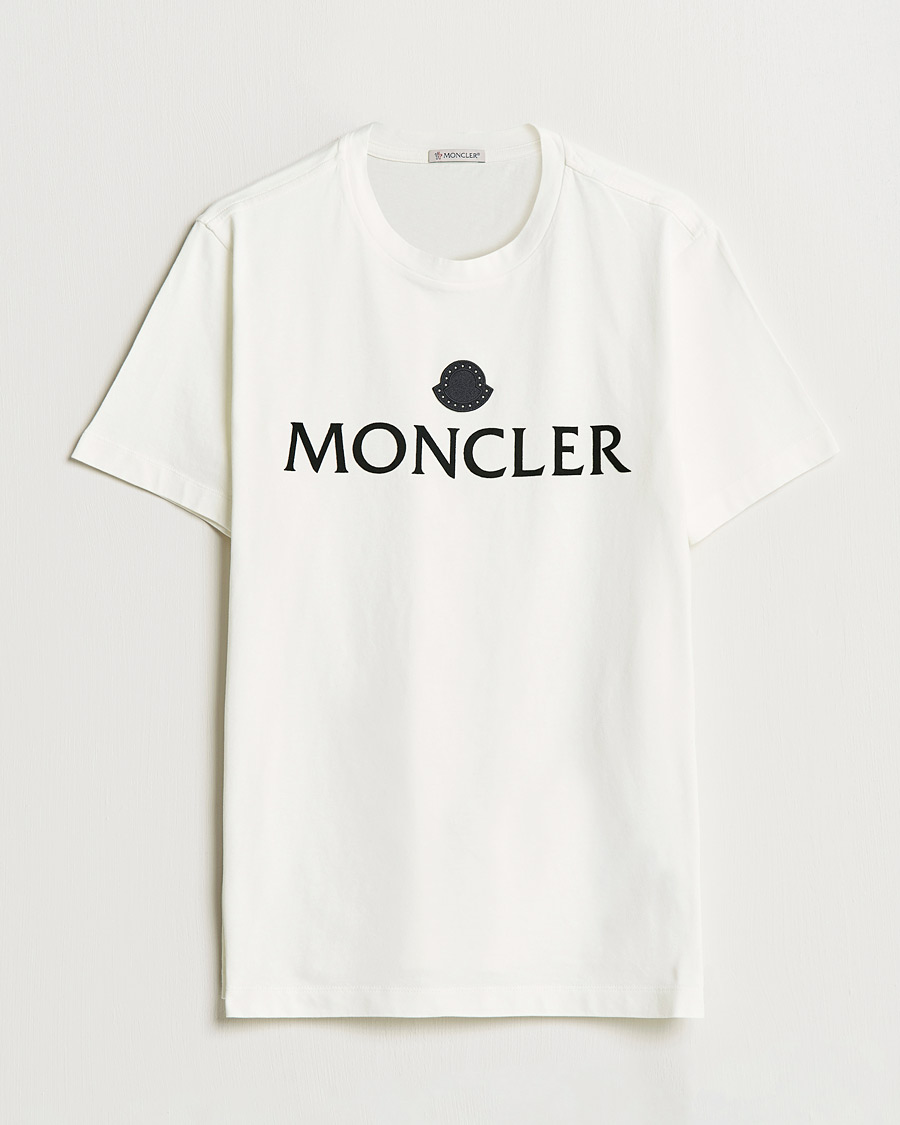Hombres | Camisetas | Moncler | Lettering T-Shirt White