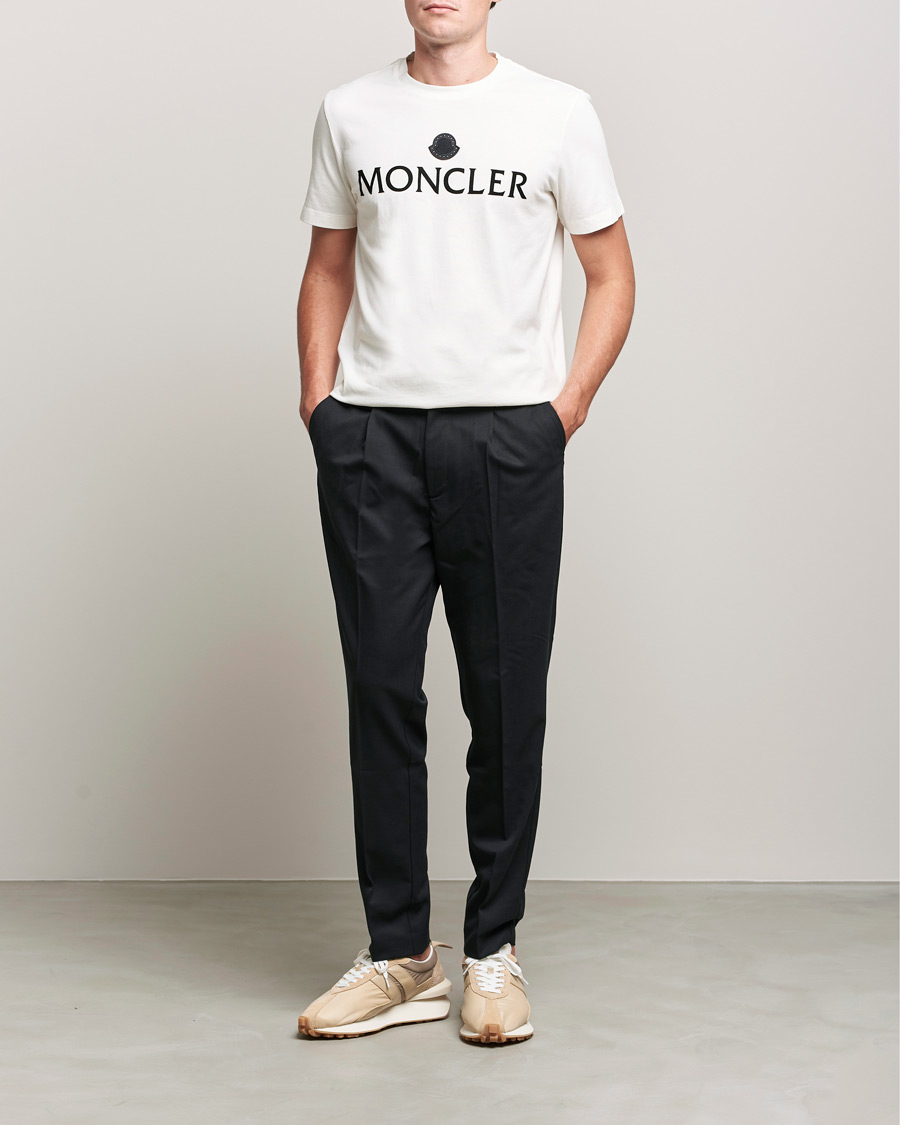 Hombres | Camisetas | Moncler | Lettering T-Shirt White