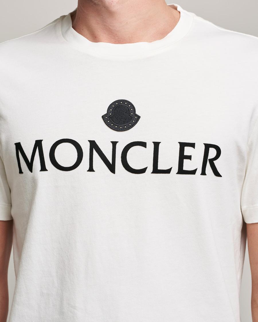 Hombres | Camisetas | Moncler | Lettering T-Shirt White