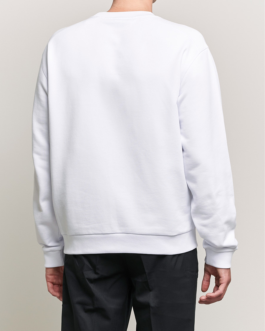 Hombres | Jerséis y prendas de punto | Moncler | Lettering Sweatshirt White