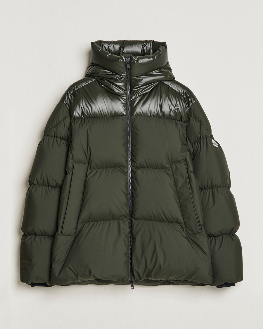 Hombres | Abrigos y chaquetas | Moncler | Damavand Down Jacket Dark Green