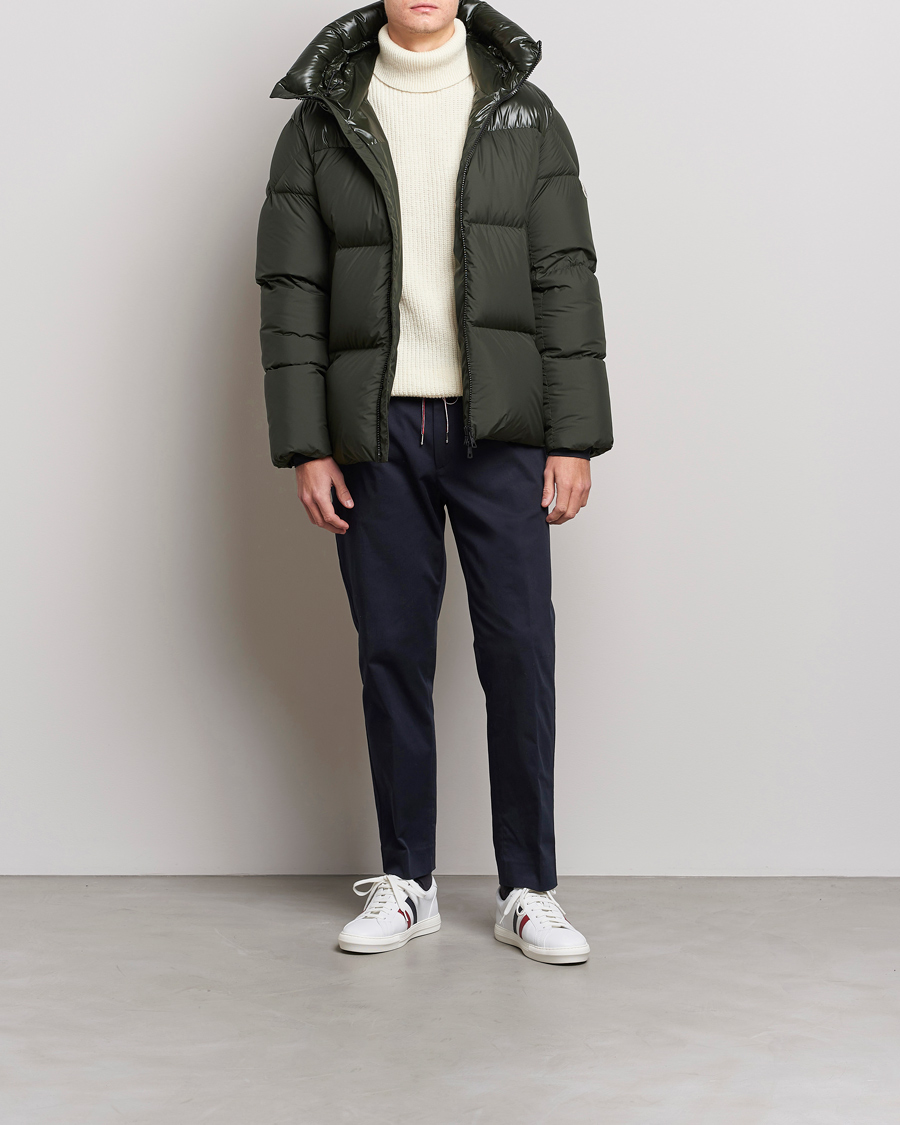 Hombres | Abrigos y chaquetas | Moncler | Damavand Down Jacket Dark Green
