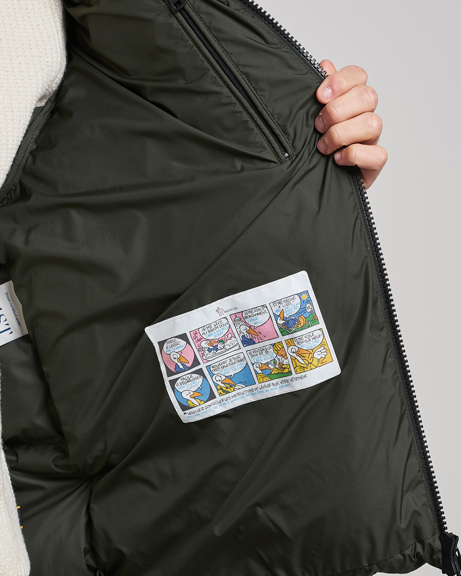 Hombres | Abrigos y chaquetas | Moncler | Damavand Down Jacket Dark Green