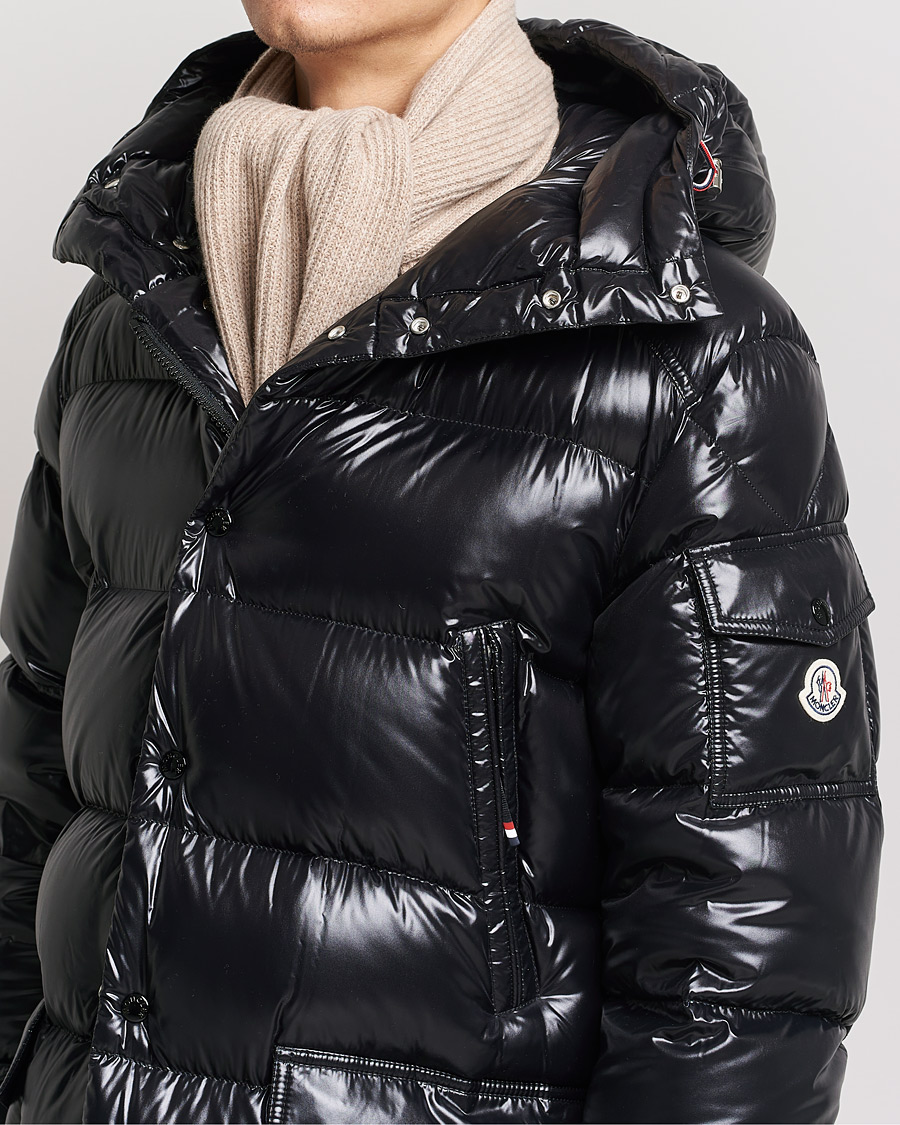 Hombres | Moncler Cashmere Scarf Beige | Moncler | Cashmere Scarf Beige