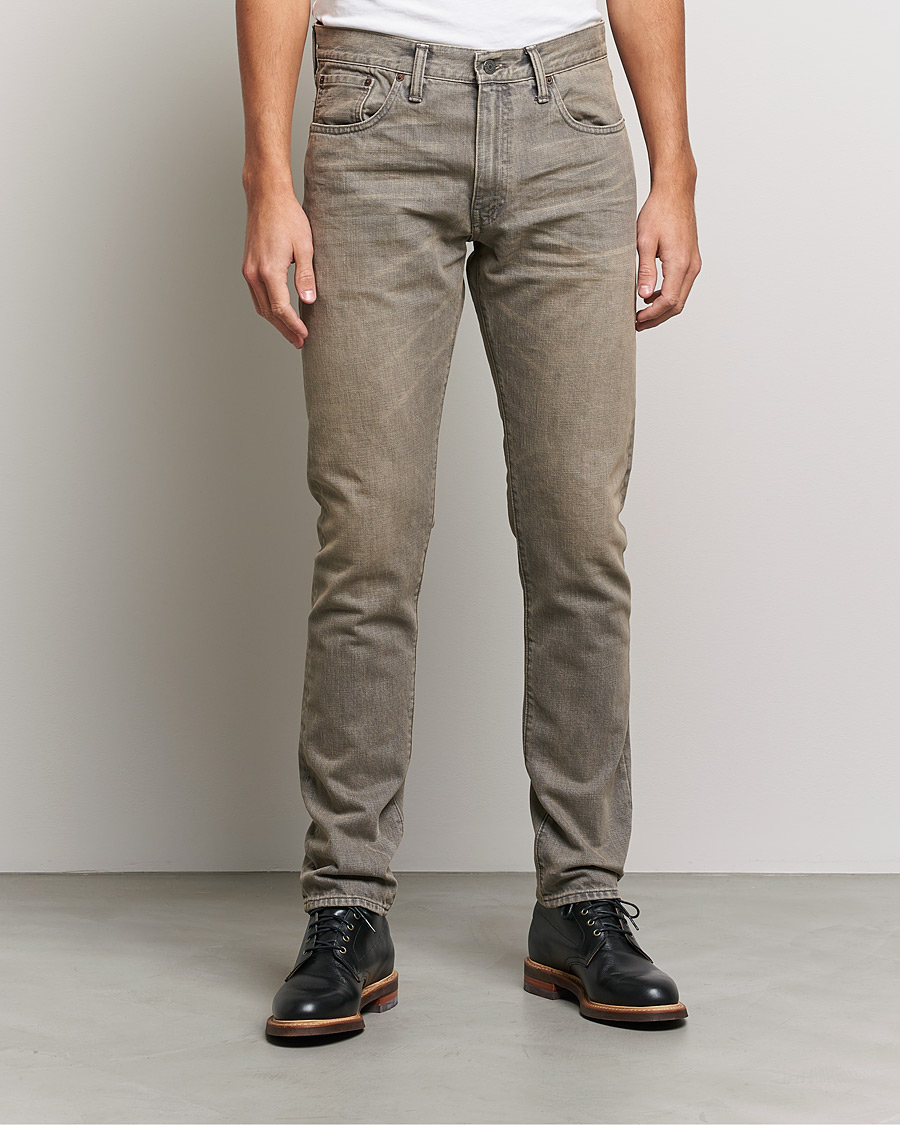 Hombres | Vaqueros | RRL | Slim Fit 5-Pocket Denim Cloudy Grey Wash