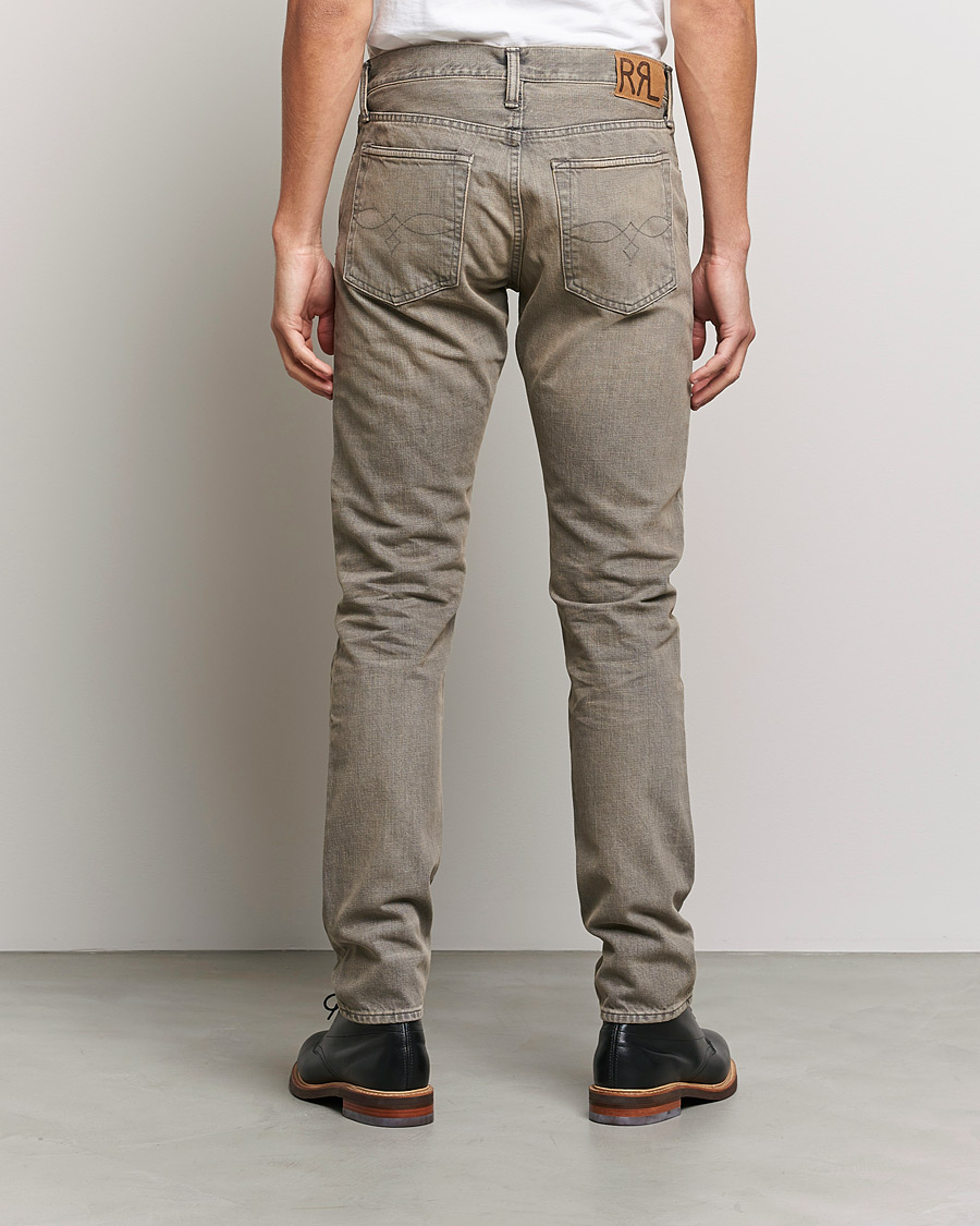 Hombres | Vaqueros | RRL | Slim Fit 5-Pocket Denim Cloudy Grey Wash