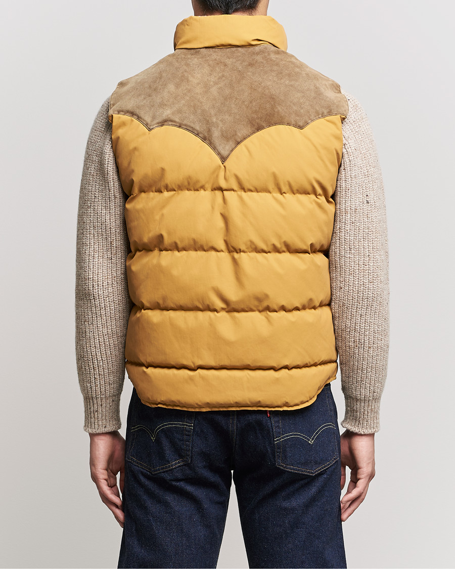 Hombres | Abrigos y chaquetas | RRL | Milburn Quilted Vest Mountain Yellow