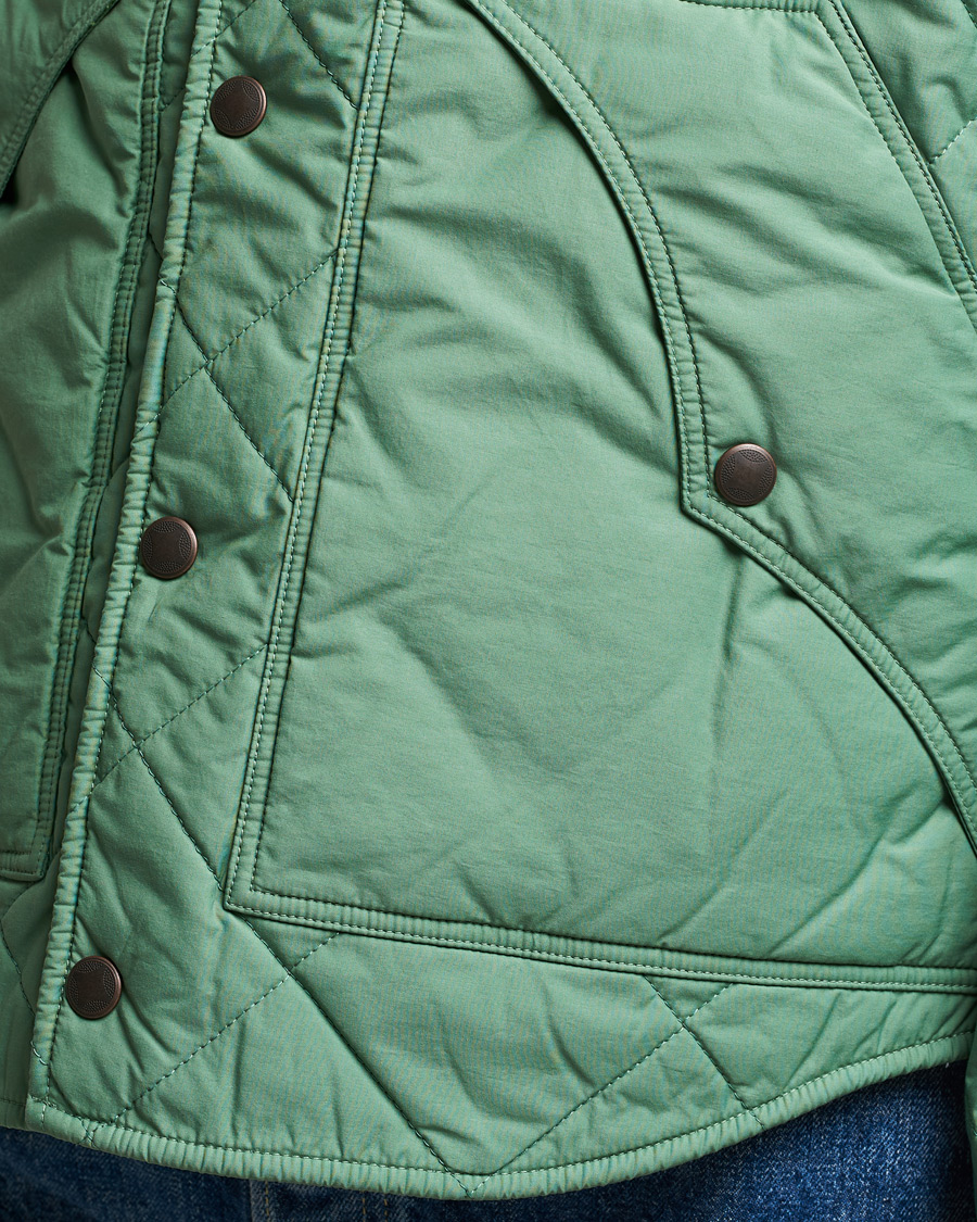 Hombres | Abrigos y chaquetas | RRL | Helston Quilted Jacket Vintage Turquoise