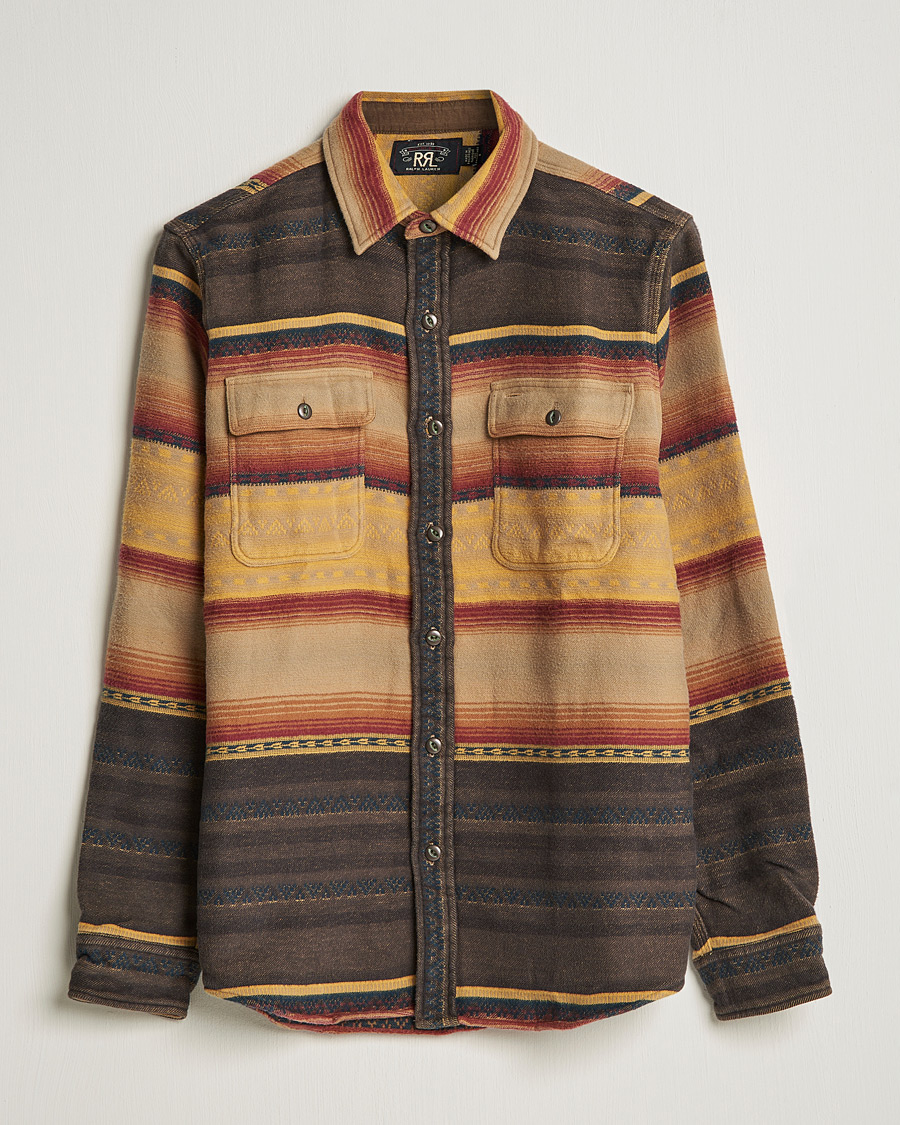 Hombres | Camisas | RRL | Matlock Heavy Overshirt Brown