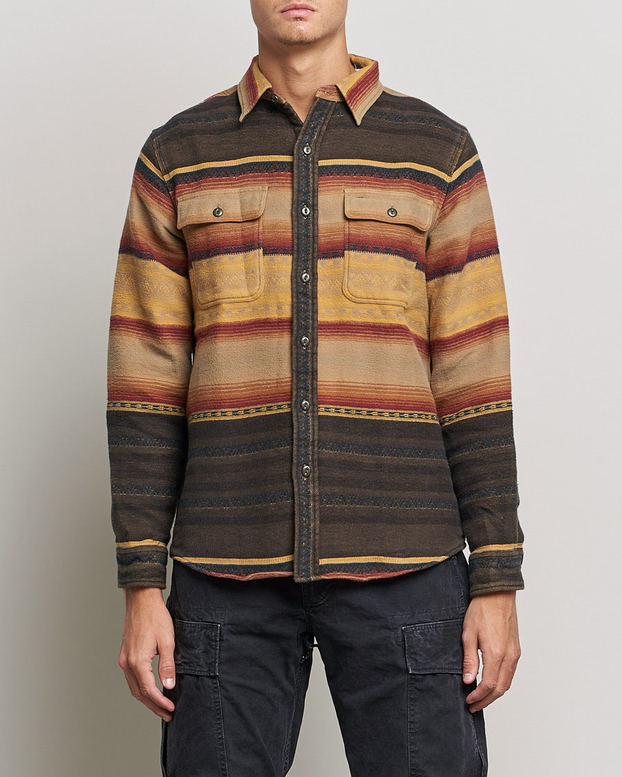 Hombres | Camisas | RRL | Matlock Heavy Overshirt Brown