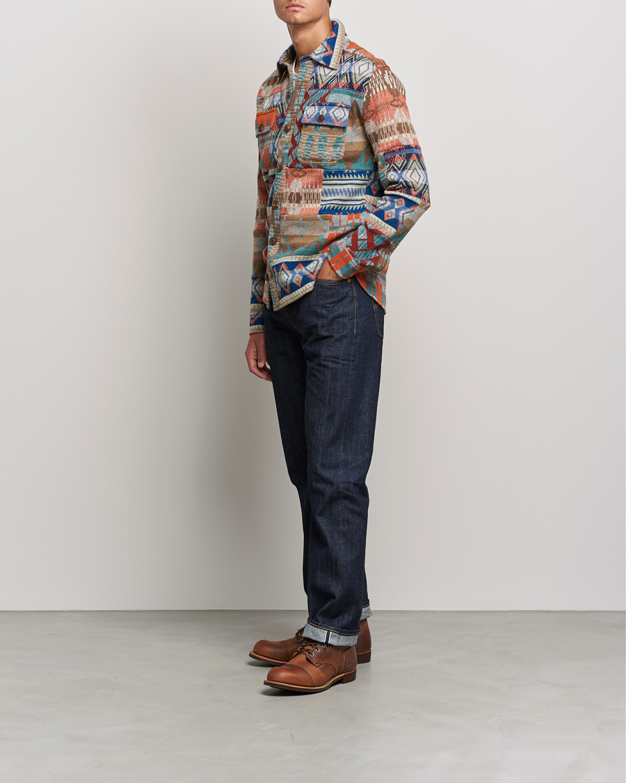 Hombres | Camisas | RRL | Limited Edition Patchwork Shirt Multi