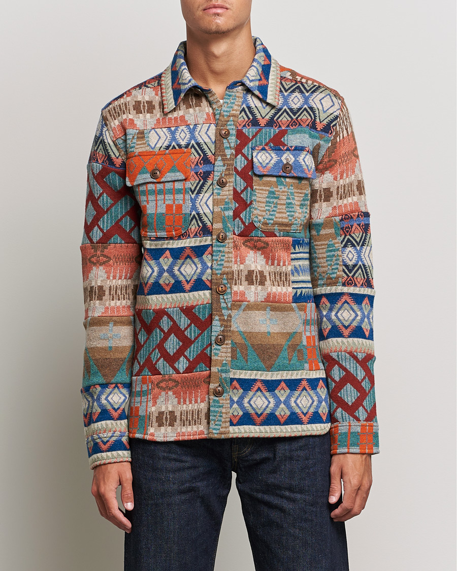 Hombres | Camisas | RRL | Limited Edition Patchwork Shirt Multi