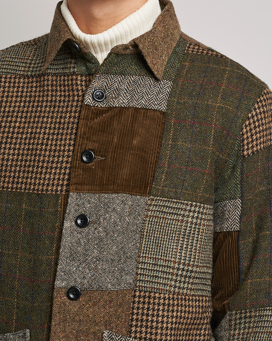 Hombres | Camisas | RRL | Townsend Patchwork Overshirt Tan