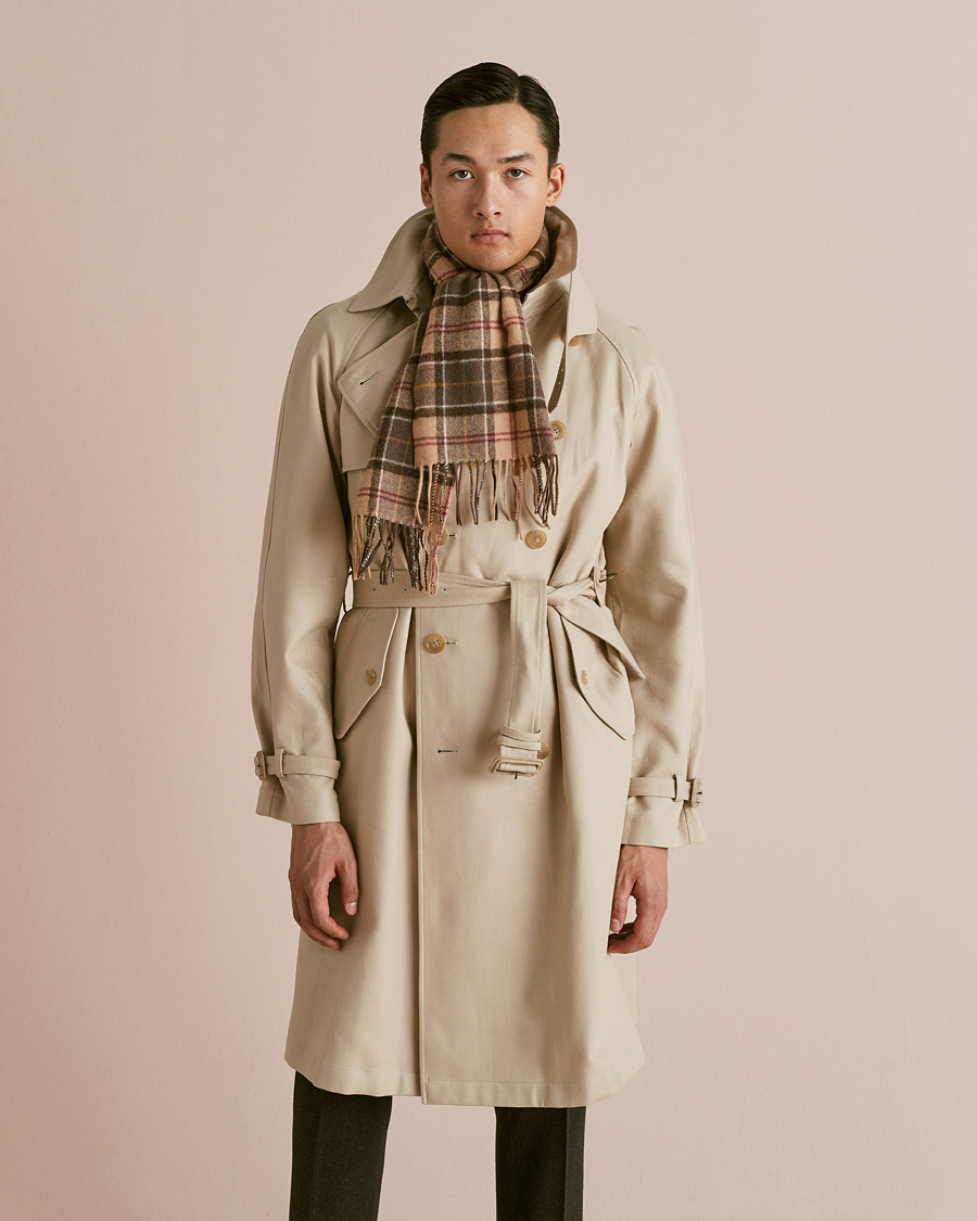 Hombres | Abrigos y chaquetas | Ralph Lauren Purple Label | Classic Trench Coat Khaki Stone