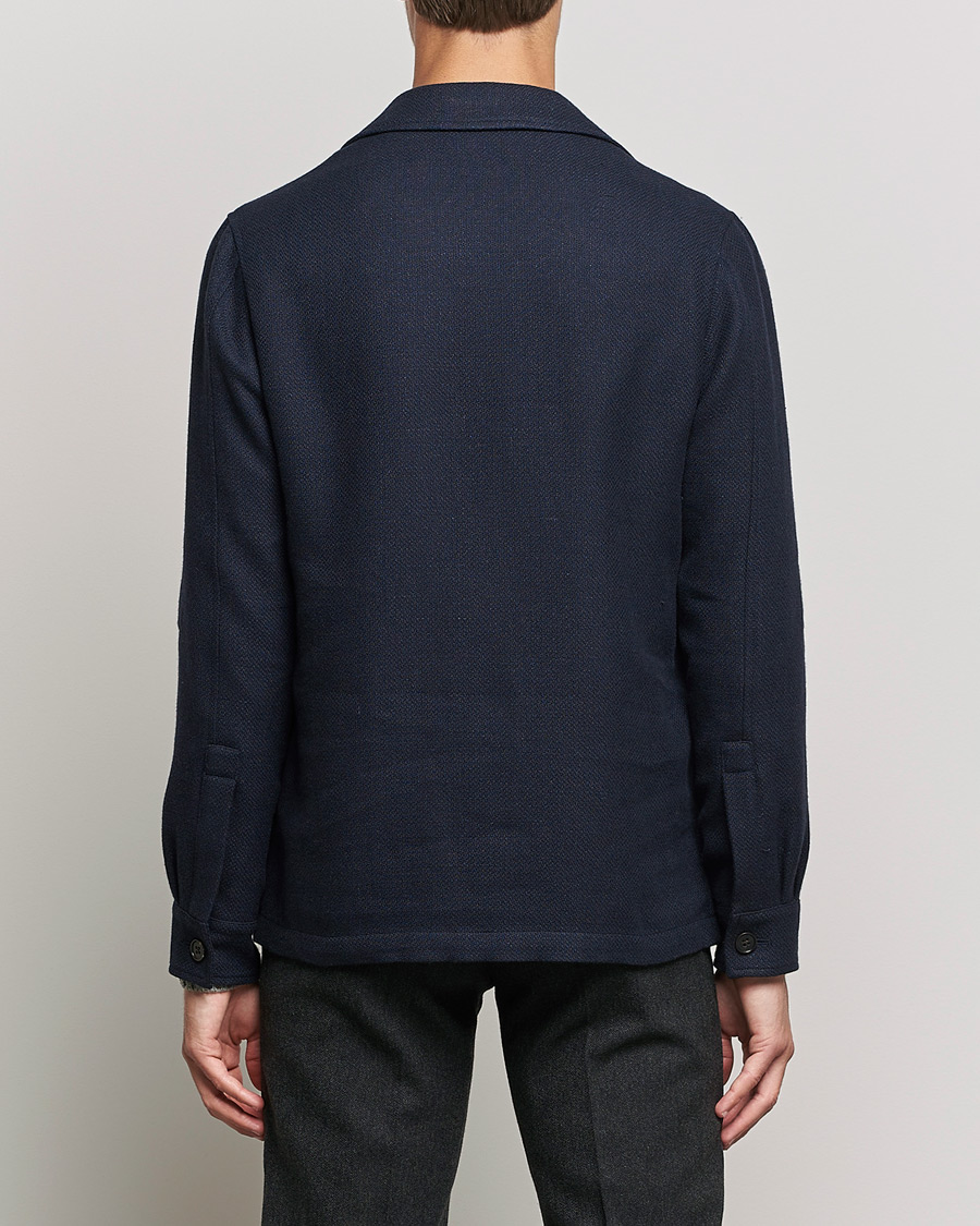 Hombres | Abrigos y chaquetas | Ralph Lauren Purple Label | Snowden Tweed Field Jacket Navy