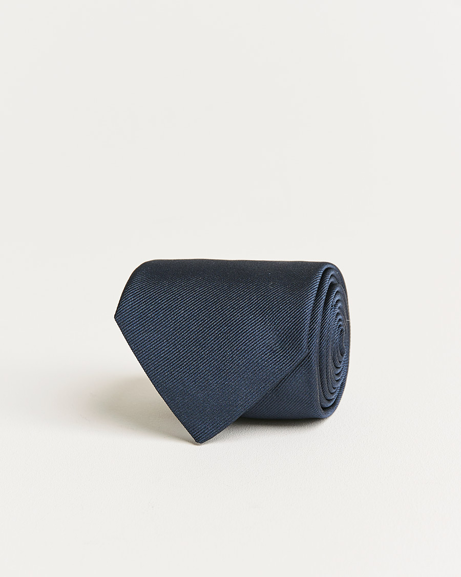 Hombres | E. Marinella 3-Fold Italian Bandiera Silk Tie Navy | E. Marinella | 3-Fold Italian Bandiera Silk Tie Navy