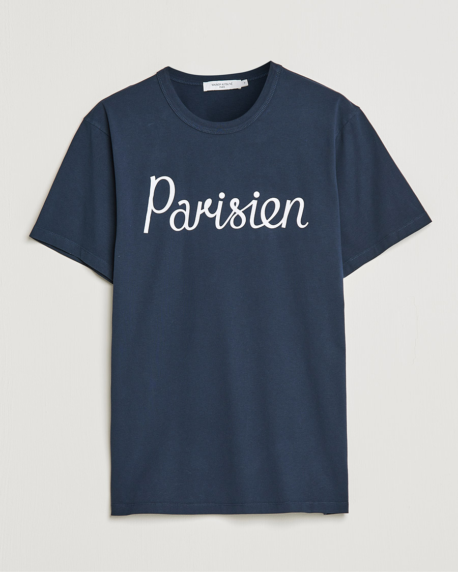 Hombres | Camisetas | Maison Kitsuné | Parisien Tee Navy